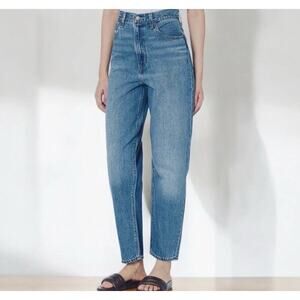 Levi's Premium High Loose Taper Jeans Medium Wash Womens Size 26